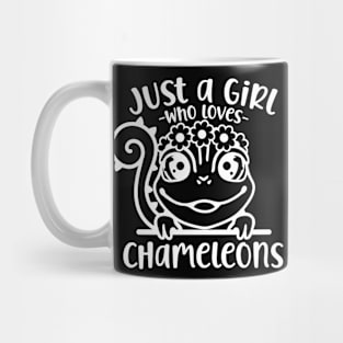 Just A Girl Who Loves Chameleons - Chameleon Mug